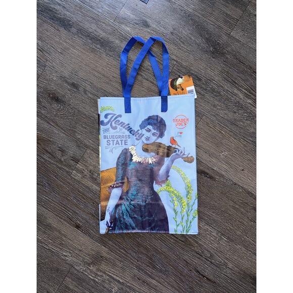trader joes Kentucky tote bag New - Picture 3 of 11